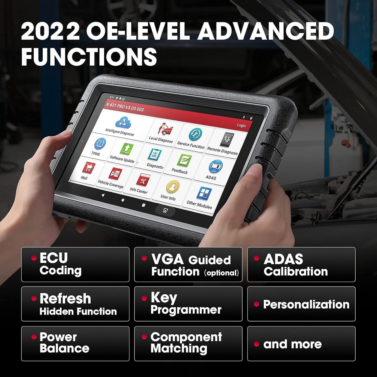 LAUNCH X431 PROS V Diagnostic Tool F3893