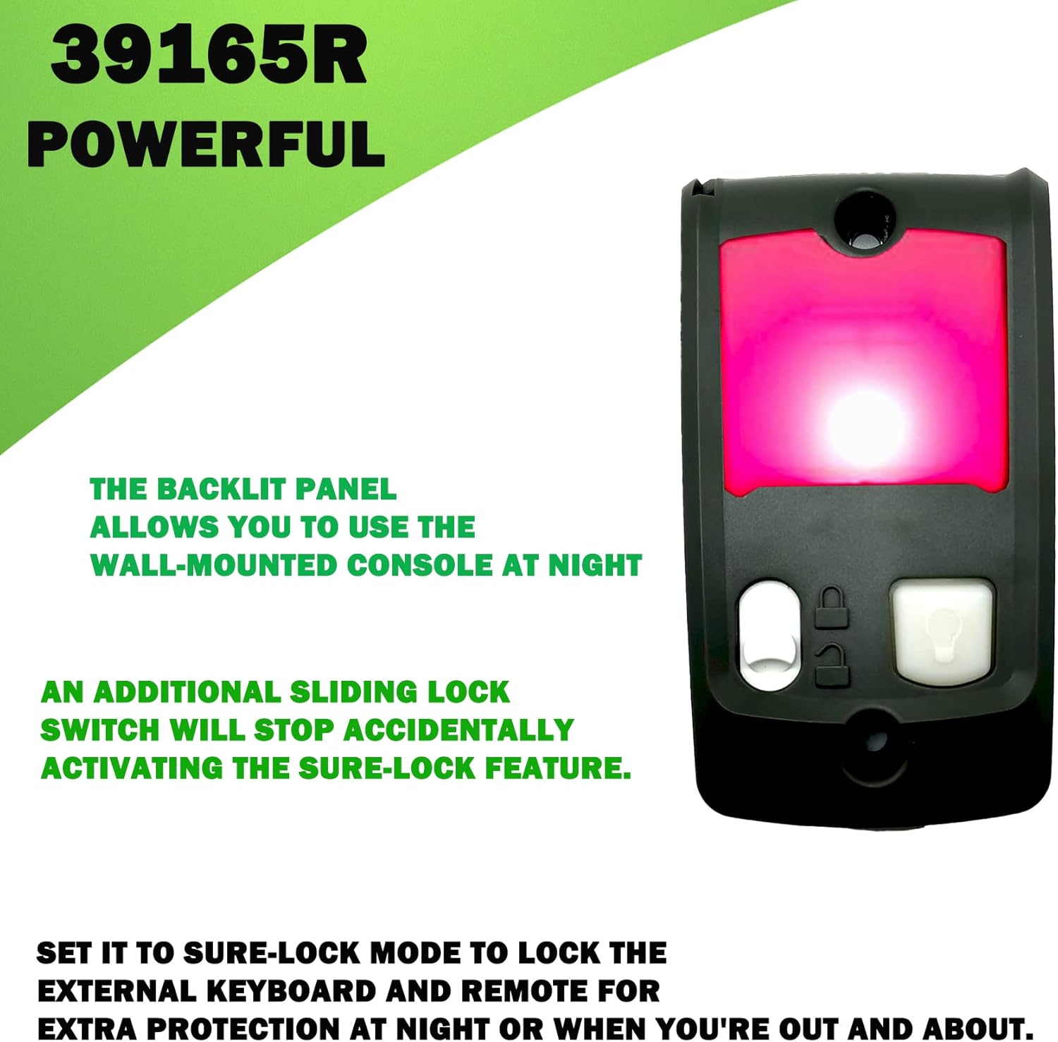 Garage Door Opener Wall Console Z36748