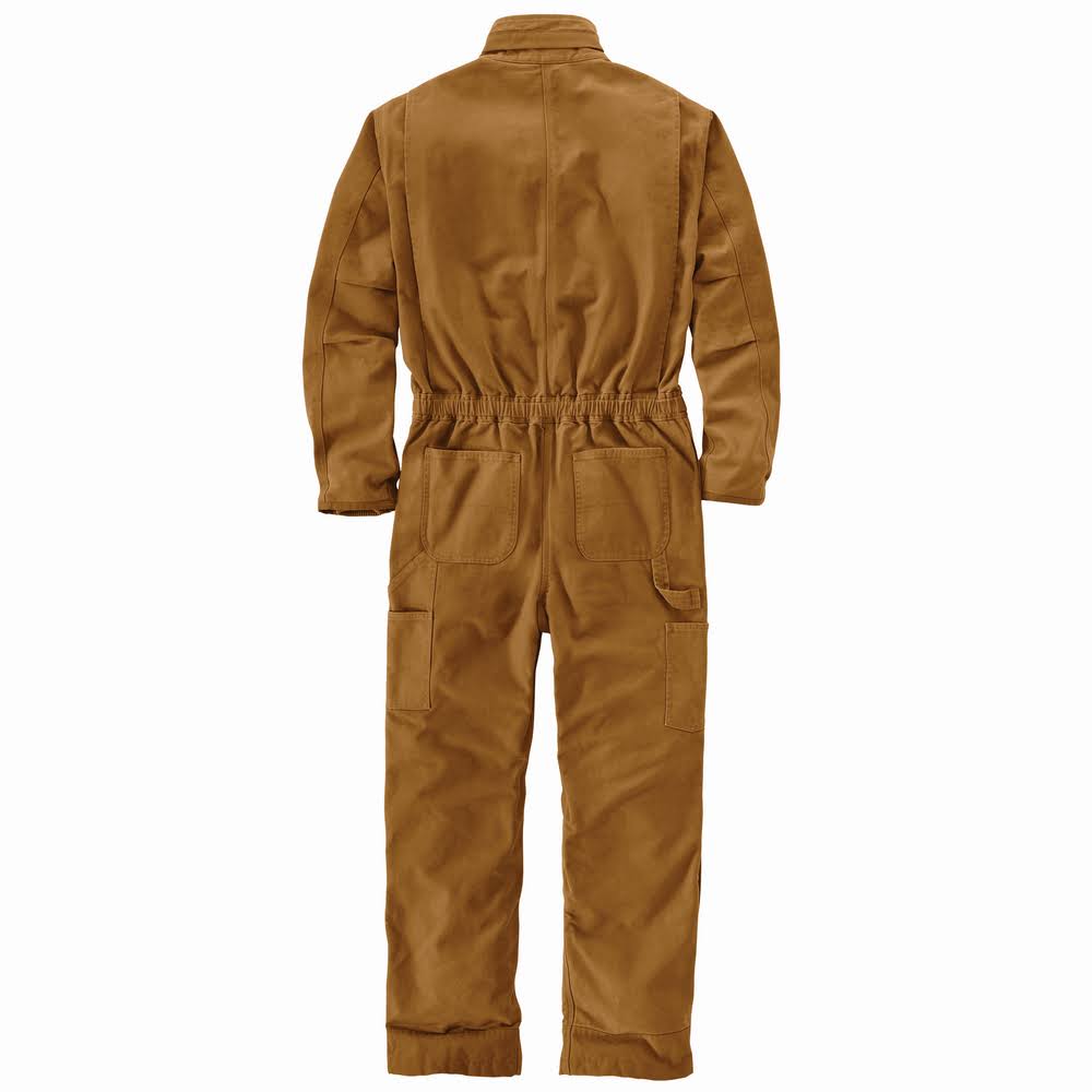 Washed Duck Insulated Coverall W61619