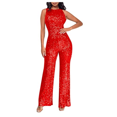 Sequin Sparkly Off the Shoulder Slim Jumpsuit E5265