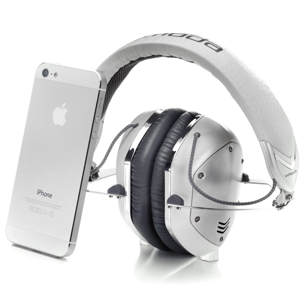 White Silver Over-Ear Headphones M7883