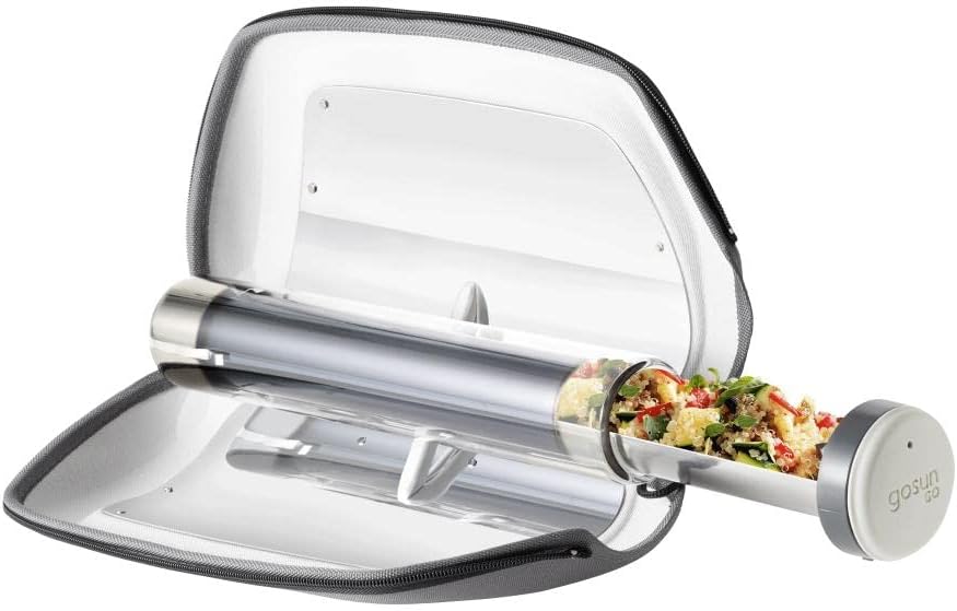Portable Camping Stove for 0.9 L Food Silver A453