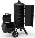 Heavy-Duty Vertical Offset Charcoal Smoker & Grill O1250
