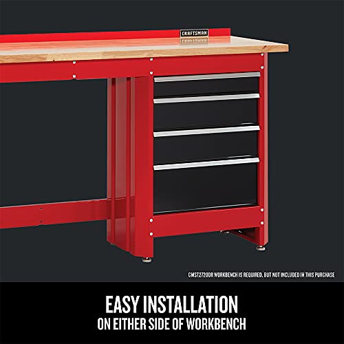 4-Drawer Workbench Storage Module W24666