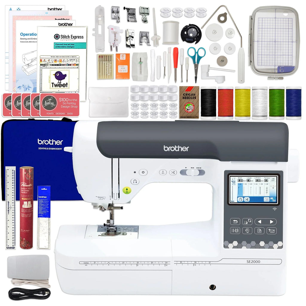 Embroidery & Sewing Machine T7962