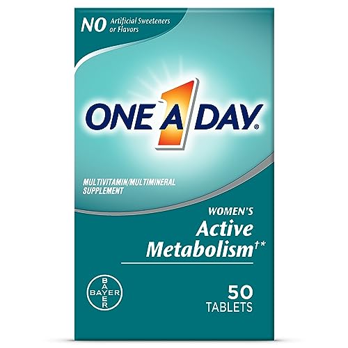 One A Day Women’s Active Metabolism Multivitamin, 50 Count Q498