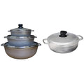 3-Piece Silver Caldero Dutch Oven Set P74745