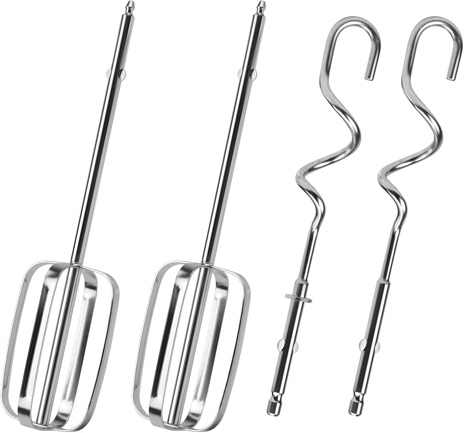 Hand Mixer Beaters Whisk & Dough Hooks (Pack of 4) P417