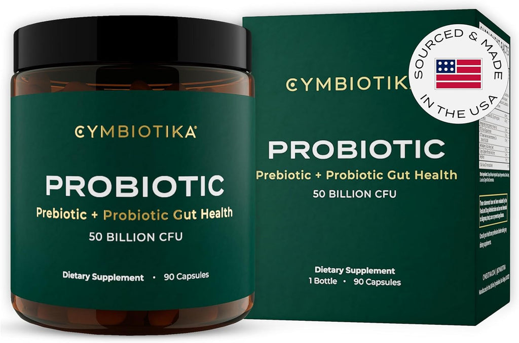 Probiotic Prebiotic Supplement, 50 Billion CFU, 90 Capsules Z9523