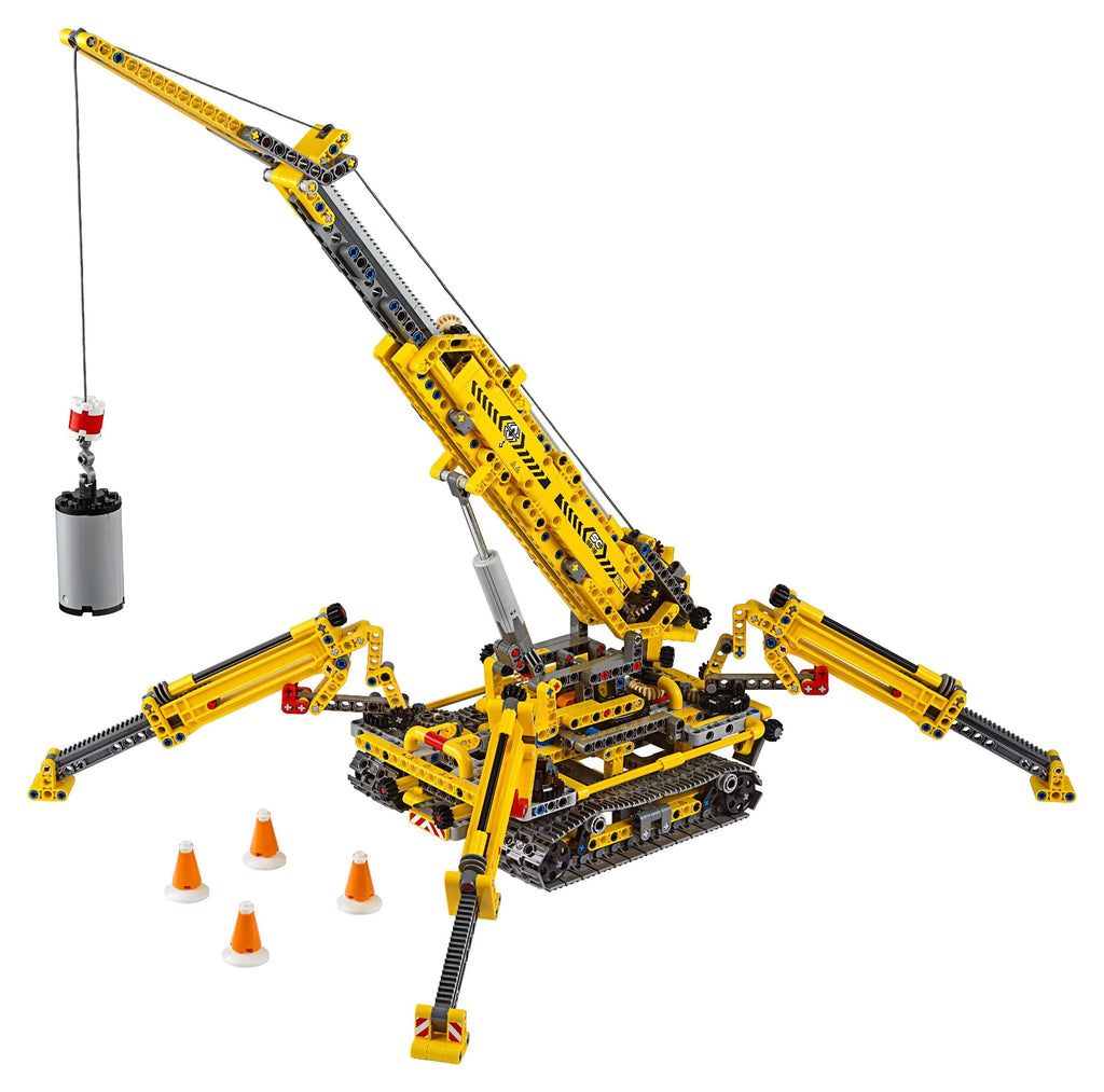 Compact Crawler Crane Construction Model Set (920 Pieces) F21220