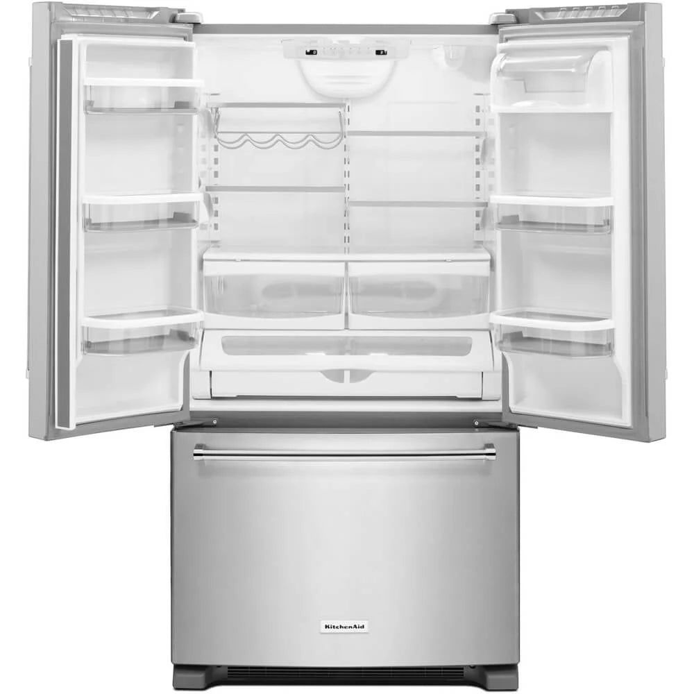 36" Wide 20 Cu. Ft. Counter Depth French Door Refrigerator Stainless A920