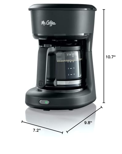 5-Cup Mini Brew Switch Coffee Maker Black P623043