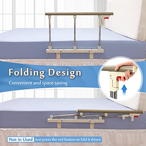 Collapsible Half Bedrails for Hospital Bed T493
