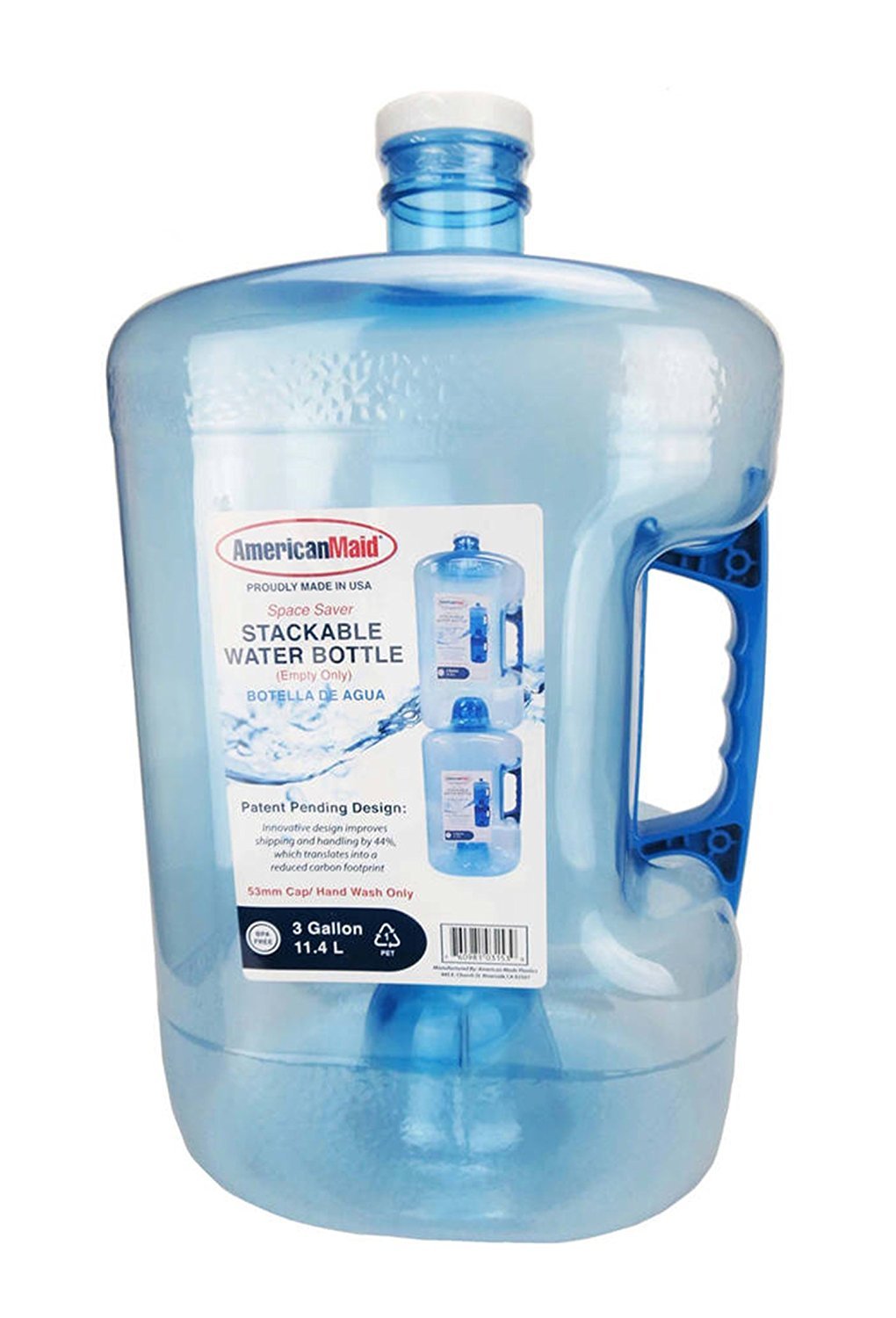 3-Gallon Blue Water Bottle M48028