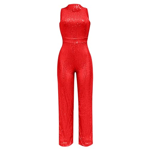 Sequin Sparkly Off the Shoulder Slim Jumpsuit E5265