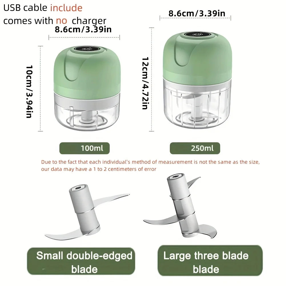 Electric Mini Chopper Food Processor Y405