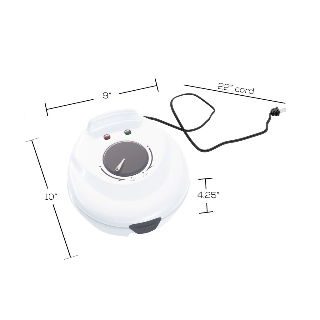 White Electric Nonstick Waffle Cone Maker M5217