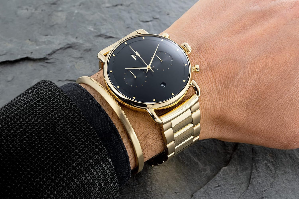 Black Chronograph Watch A721022