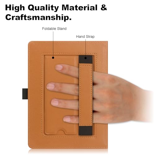Black PU Leather E-Reader Case for 6-6.8 inch Z484