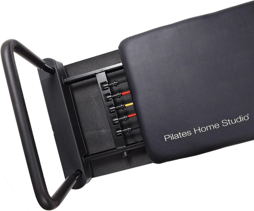 Black Foldable Pilates Reformer Y5615