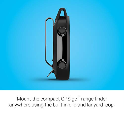 Clip-on Golf GPS Rangefinder with 42k+ Preloaded Courses M971375