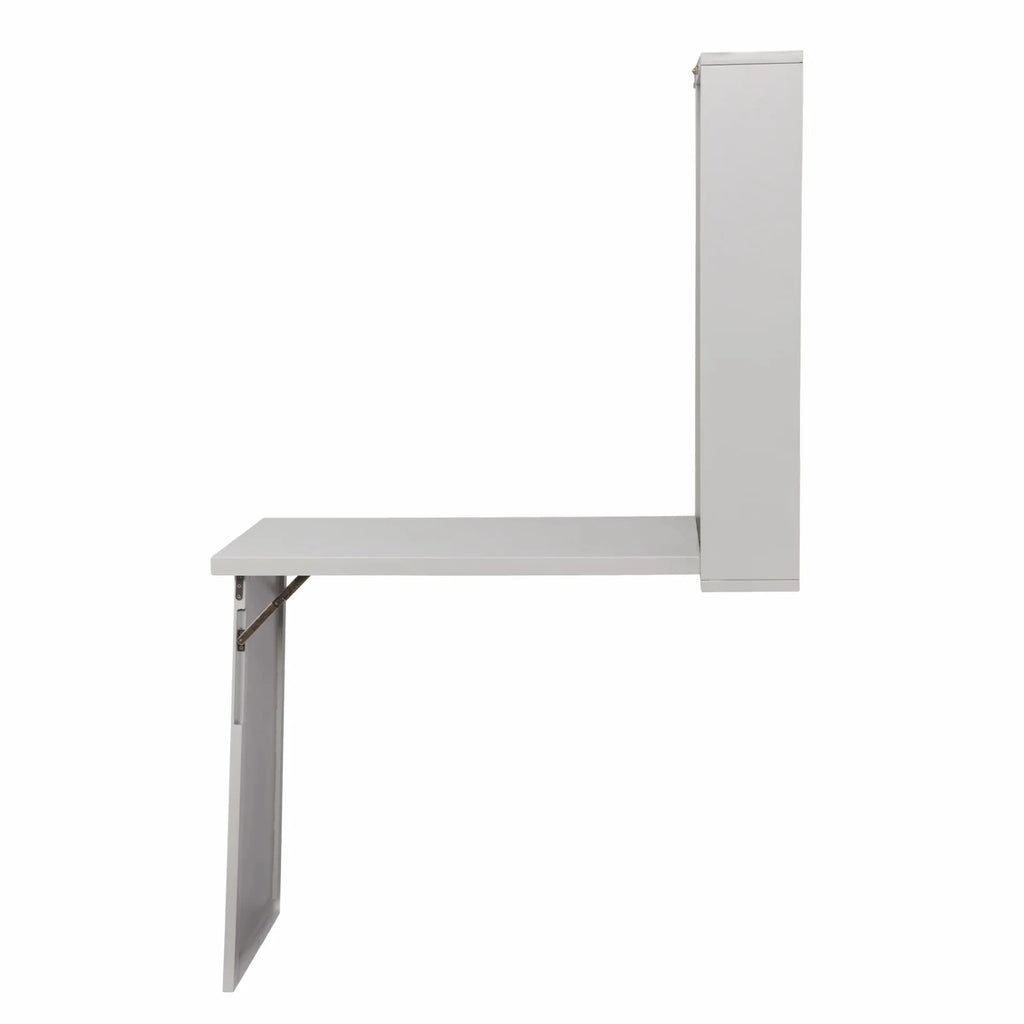 Gray Fold Out Wall Mount Desk M6720