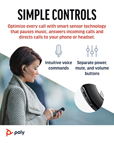 Wireless Headset Single-Ear Bluetooth with Noise-Canceling Mic I420301