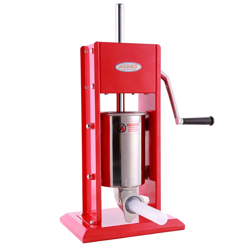 7 Lb/3 L 2 Speed Stainless Steel Vertical Sausage Stuffer E191524