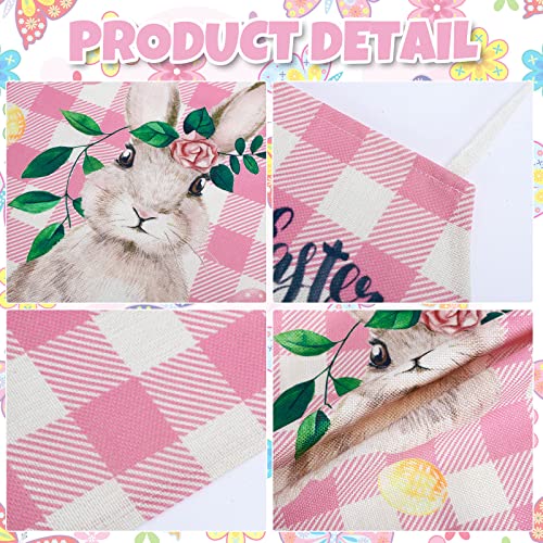 4Pcs Pink Christmas Kitchen Cooking Aprons A64332
