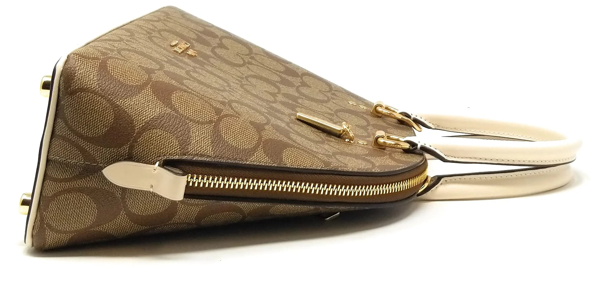 Signature Canvas Satchel O876
