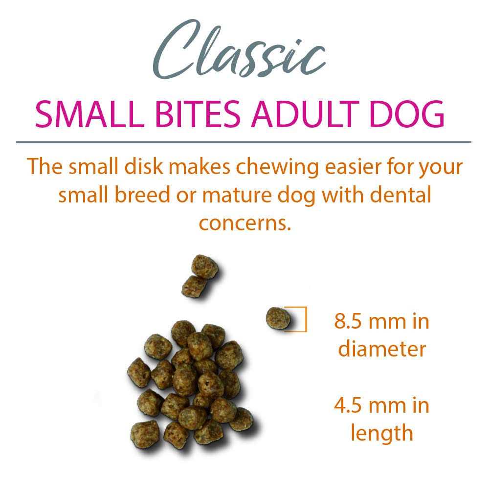 Chicken Turkey & Brown Rice Recipe Small Bites Dry Dog Food V107