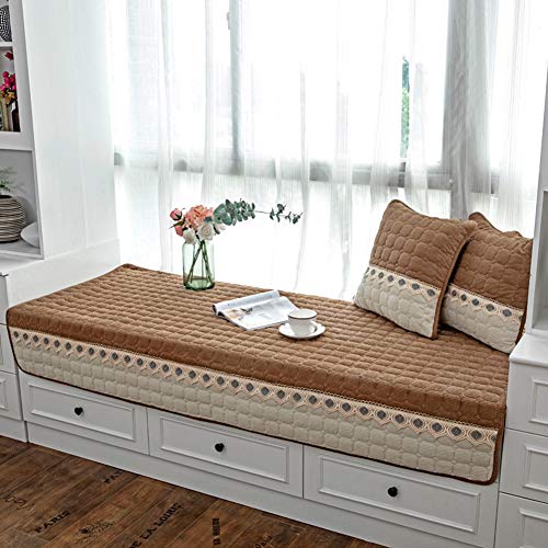 Gray 27.55 x 59.05 inches Window Cushion Seat M7694