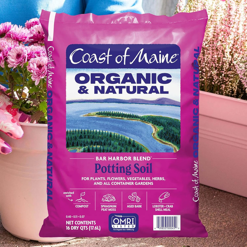 16qt Organic Natural Potting Soil X507722