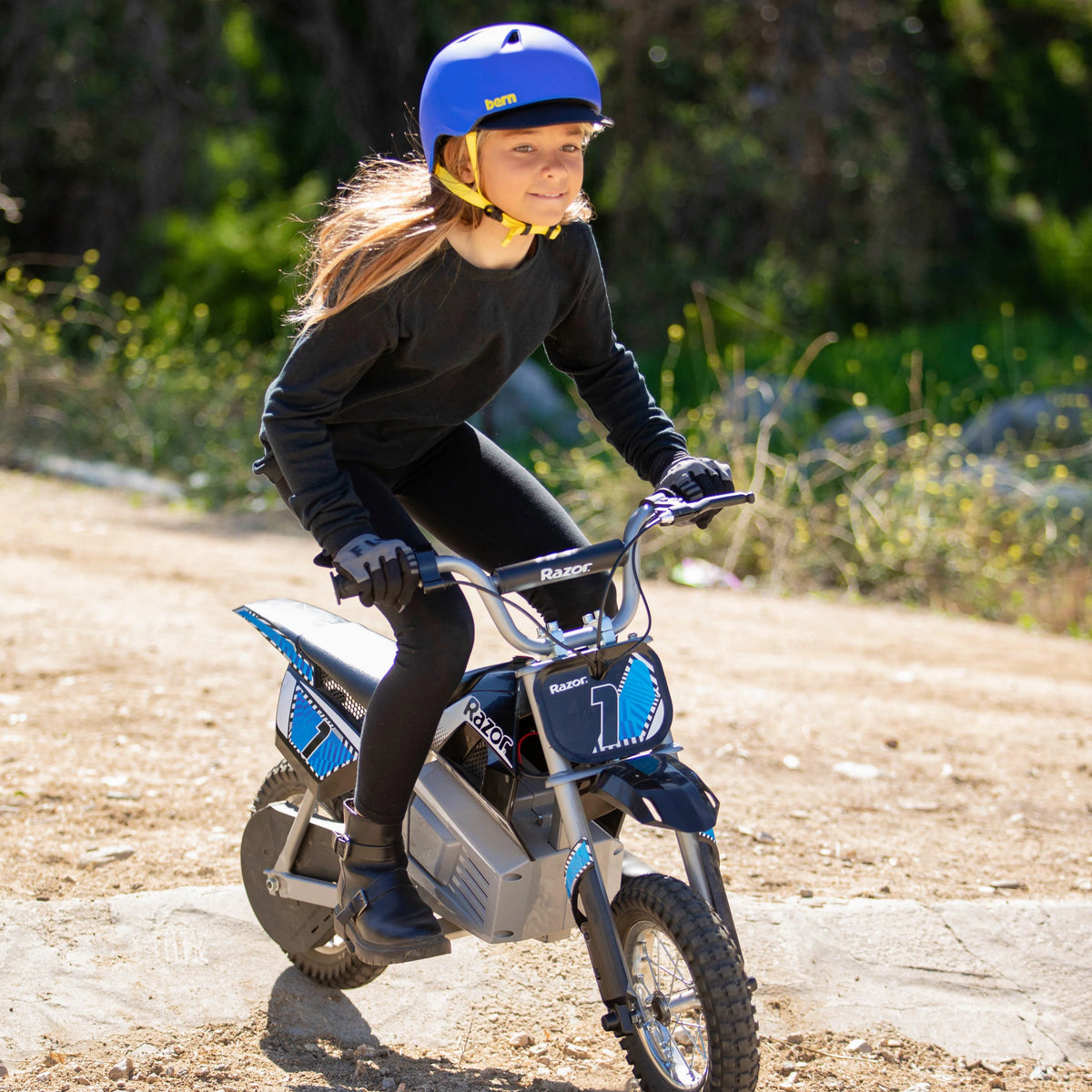 Black 24V Electric Dirt Bike J80738
