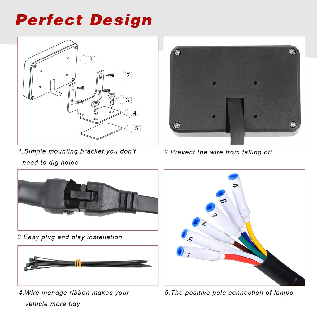 6 Gang Switch Panel Kit Circuit Control Box R593161