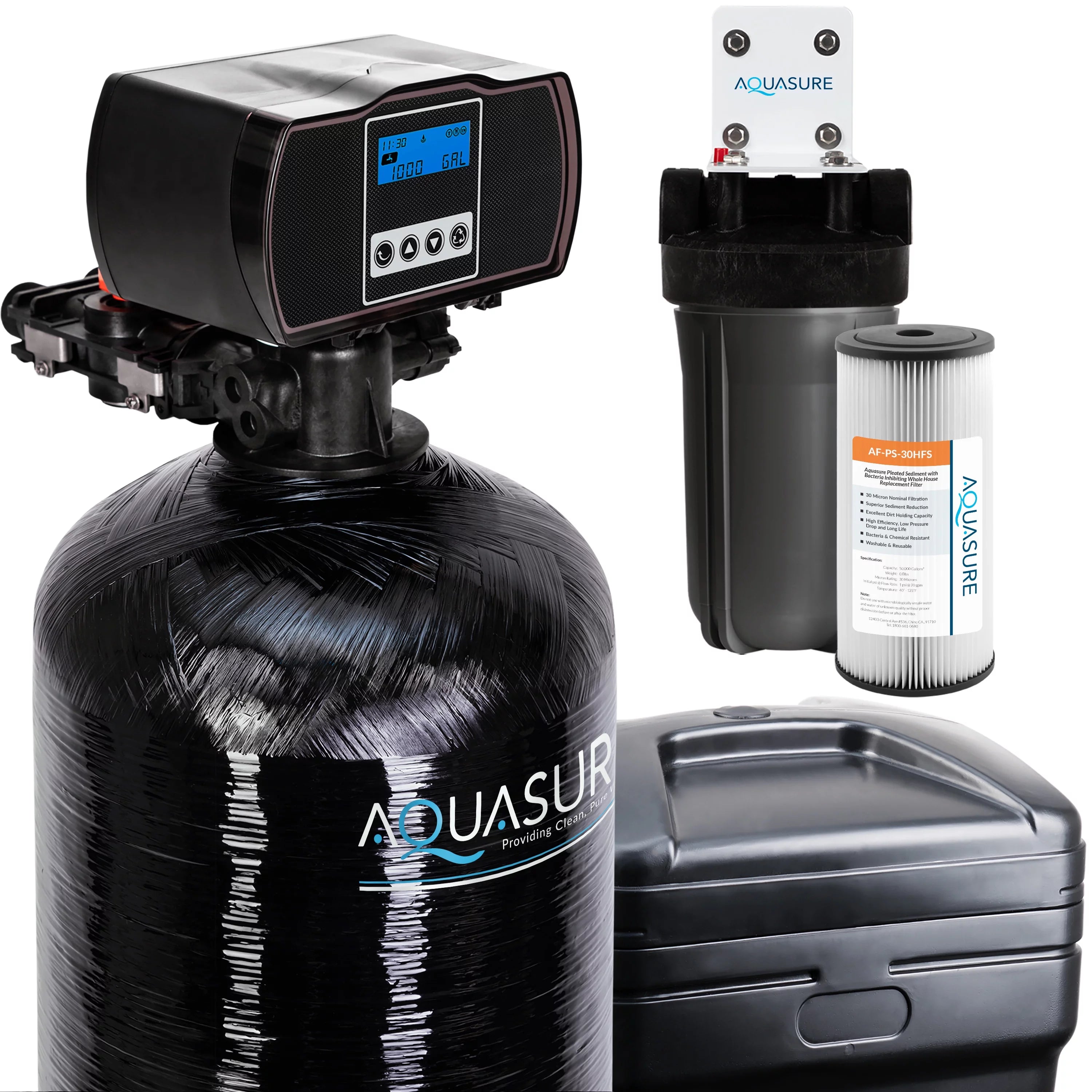 64,000 Grain Water Softener with Fine Mesh Resin B60073