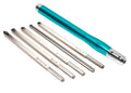 5 Carbide Woodturning Tools with Interchangeable Handle D3631