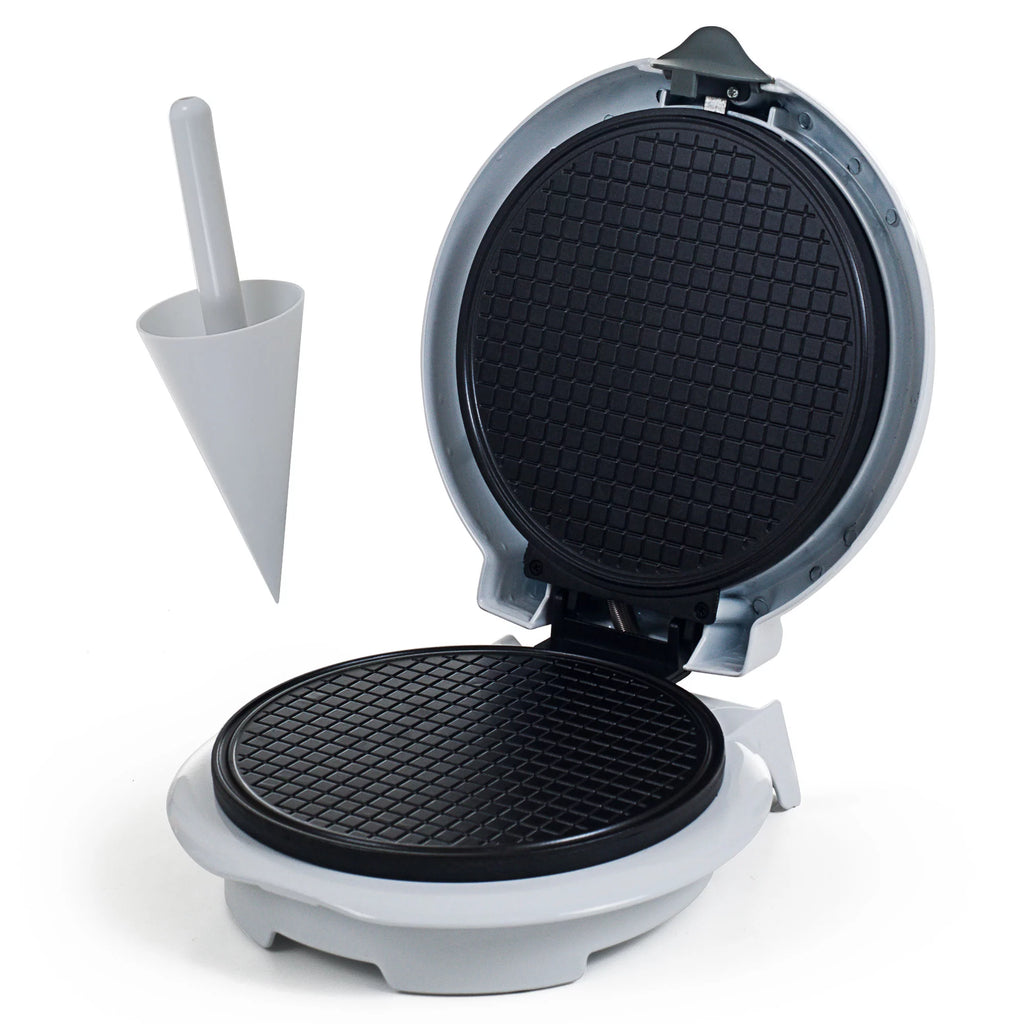 White Electric Nonstick Waffle Cone Maker M5217