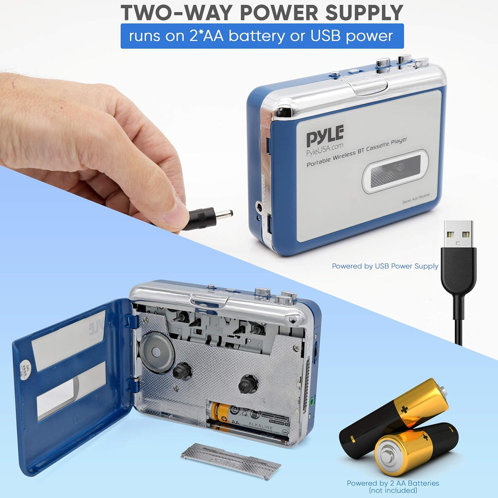 Cassette Player Bluetooth with Earphone I9174