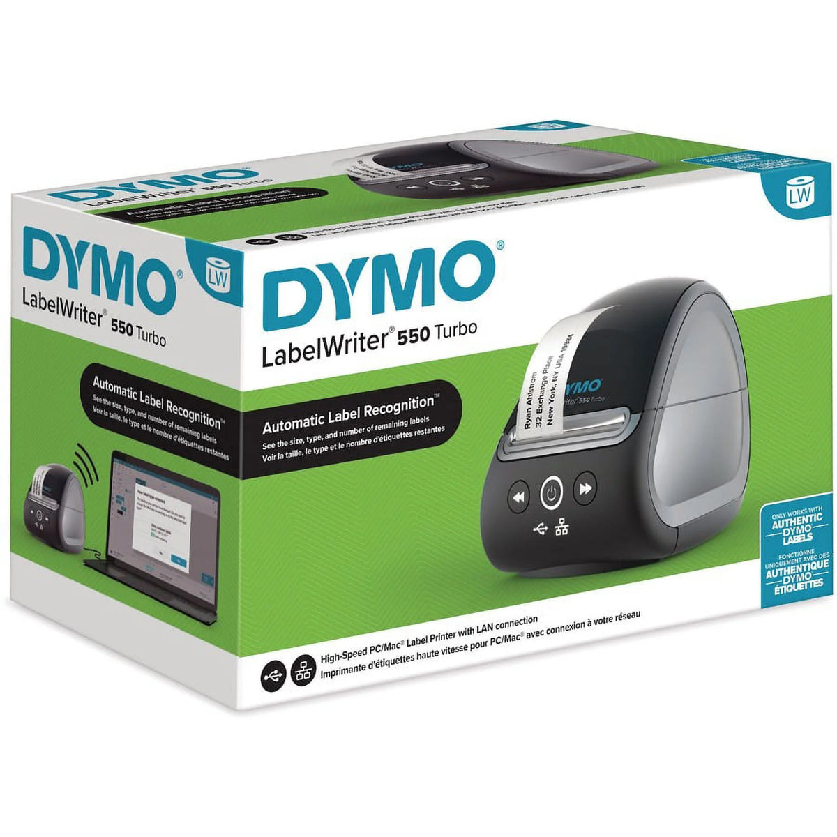 Direct Thermal Label Printer - Black - 300 Dpi R593041