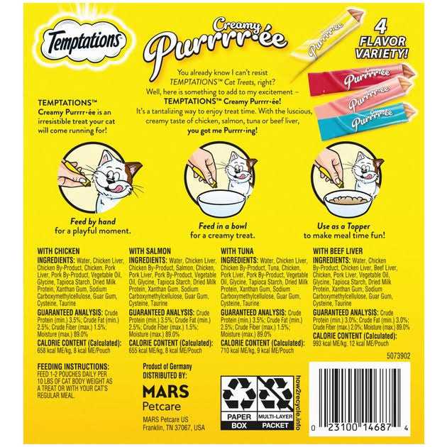 Creamy Puree Lickable Cat Treats Z5188