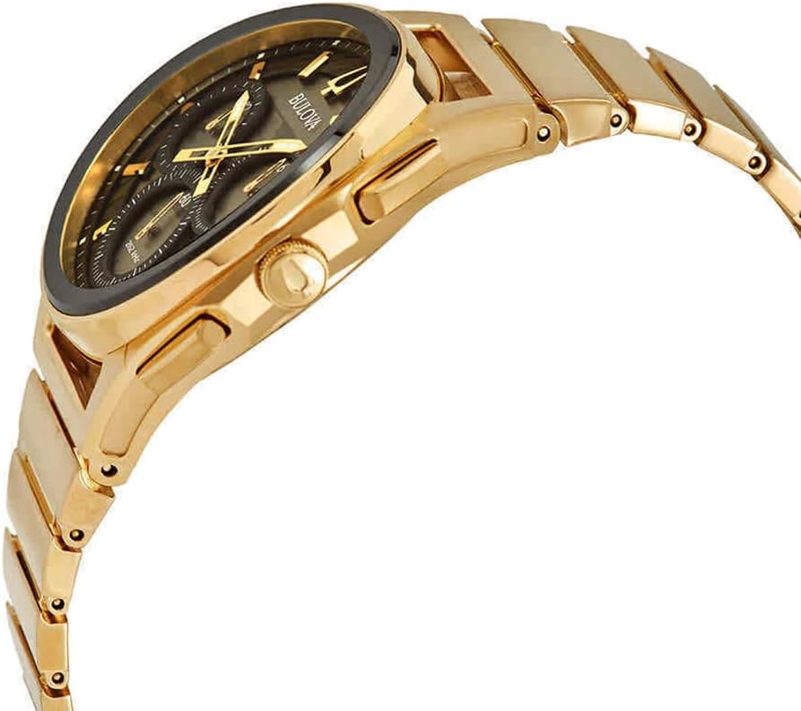 Gold-Tone Stainless Steel Quartz Chronograph Watch I881644