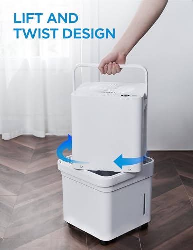 50 Pint Dehumidifier with Built-in Pump, White L3647