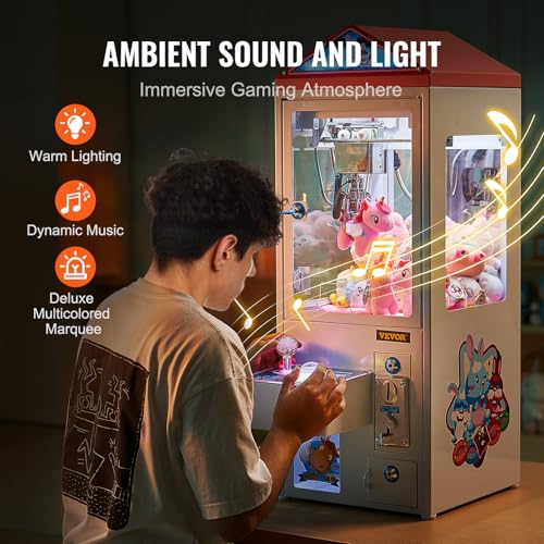 Claw Machine with Light and Sound V63376