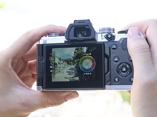 Mirrorless Micro Four Thirds Camera with Backside-Illuminated Stacked Live MOS Sensor and Built-in 5-Axis Sensor-Shift Image Stabilization R1736