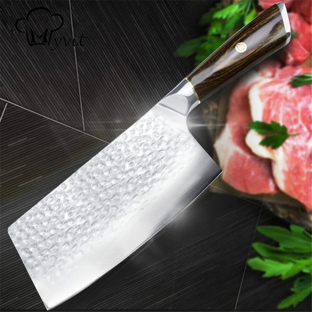 7inch Heavy Duty High Carbon Steel Meat Cleaver G28869