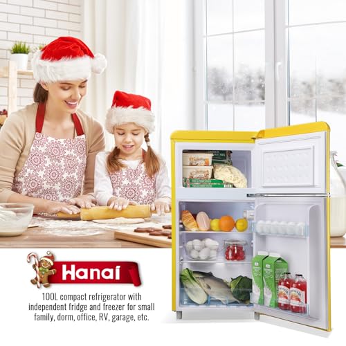 Mini Fridge with Freezer Dual Door K882