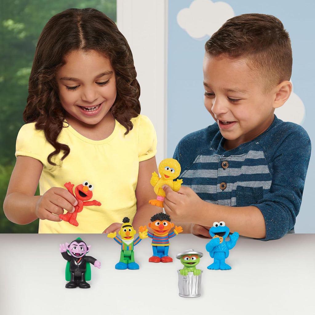 7-piece Poseable Figurines R414