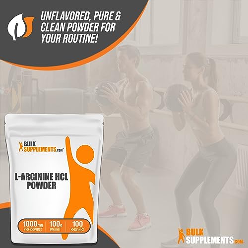 L-Arginine HCl Powder 1000mg 100g (3.5 oz) H905