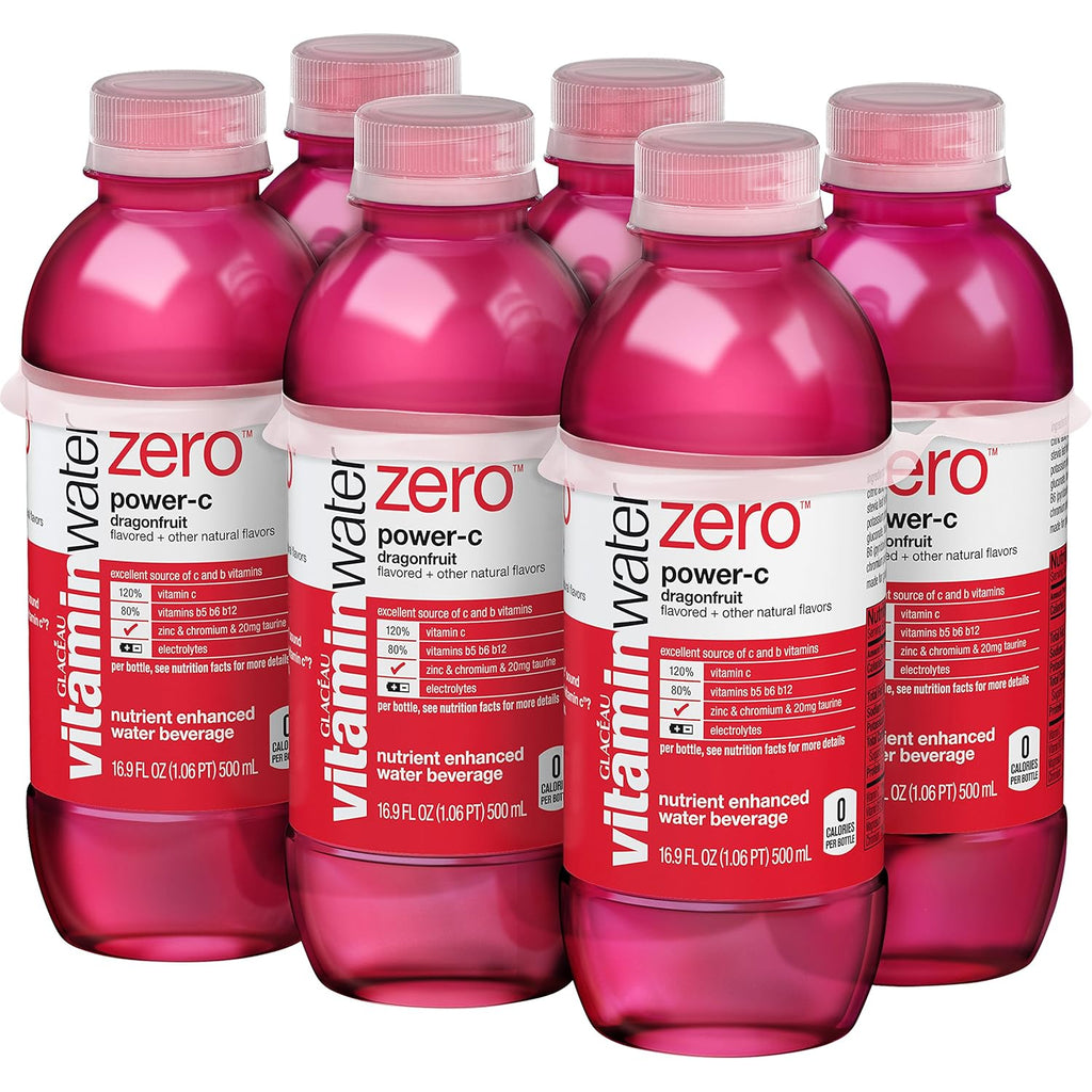 16.9 fl oz 6 Pack Vitaminwater Zero B239